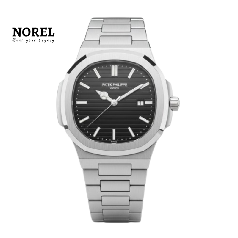 Patek Philippe Genève - Quartz Chronometer Stainless Steel Watch (Black)