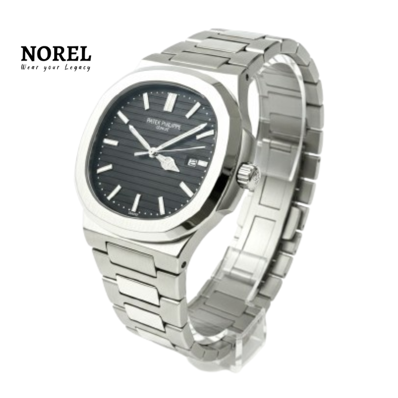 Patek Philippe Genève - Quartz Chronometer Stainless Steel Watch (Black)