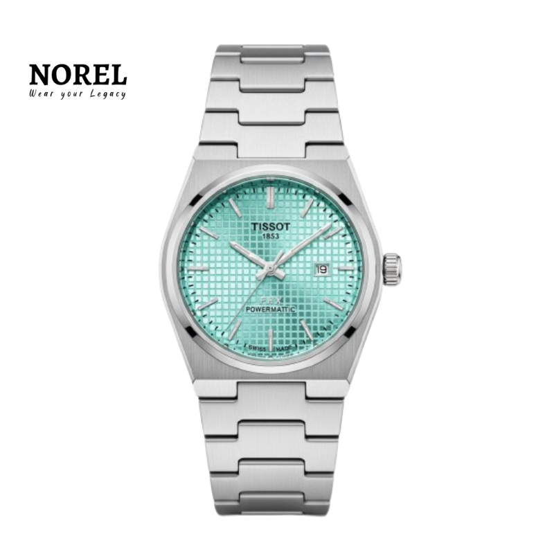 Tissot PRX 1853 – Stainless Steel Chronometer Watch For Men (Blue)