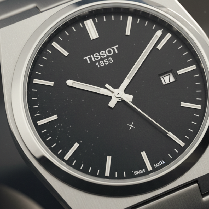 Tissot PRX 1853 – Stainless Steel Chronometer Watch For Men