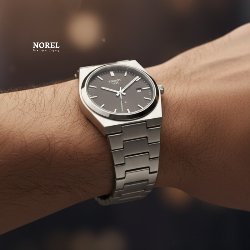 Tissot PRX 1853 – Stainless Steel Chronometer Watch For Men