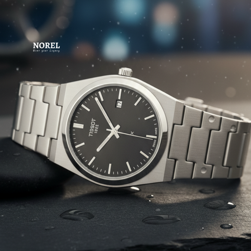 Tissot PRX 1853 – Stainless Steel Chronometer Watch For Men